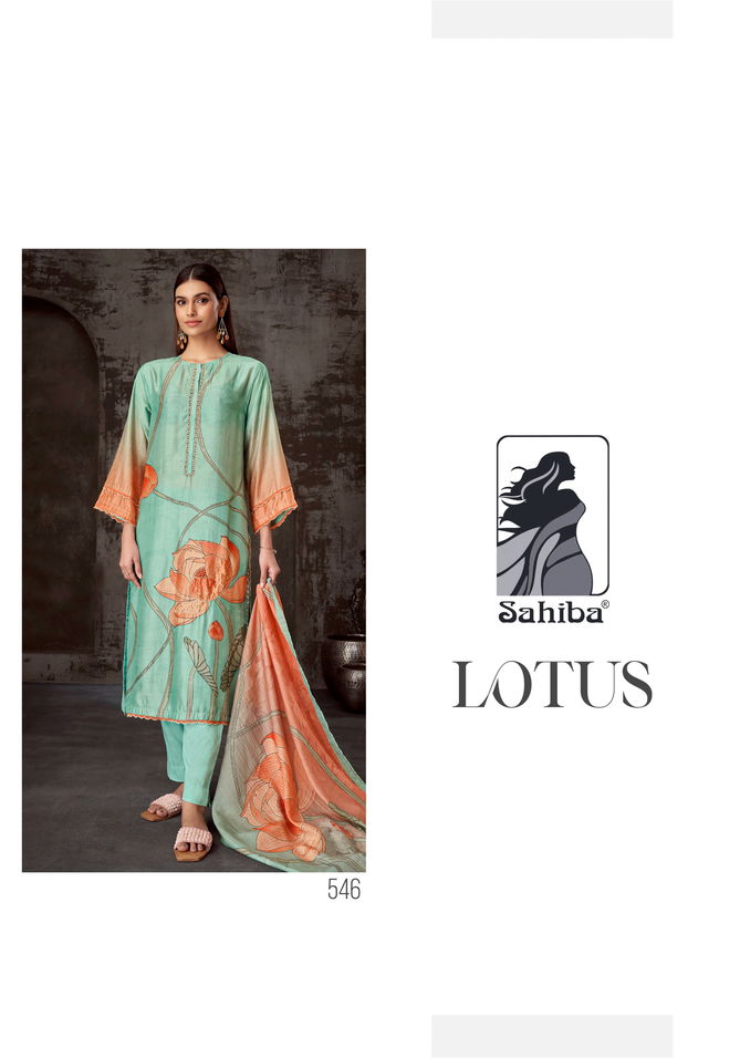 Lotus By Sahiba Muslin Silk Digital Printed Dress Material Wholesale Shop In Surat